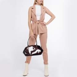 مملوكة مسبقًا حقيبة لوي فيتون شيروود فيرنيه أمارانت مونوغرامي GM