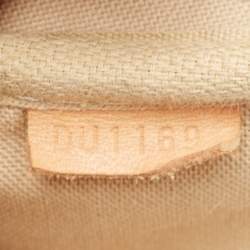 Pre Owned Louis Vuitton Damier Azur Canvas Favorite MM Bag