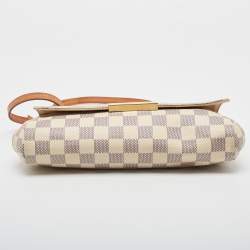 Pre Owned Louis Vuitton Damier Azur Canvas Favorite MM Bag