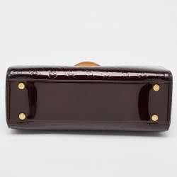 مملوكة مسبقًا Louis Vuitton Amarante Monogram Vernis Brea GM Bag