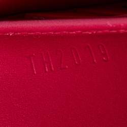 Louis Vuitton Rose Pop Monogram Vernis Sarah Wallet