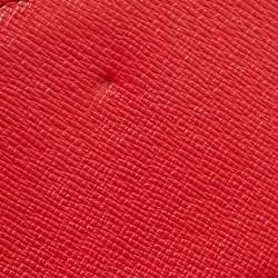 Louis Vuitton Red Epi Leather French Purse Wallet