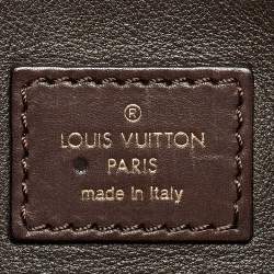 Pre Owned Louis Vuitton Brown Suede Sofia Coppola MM Bag