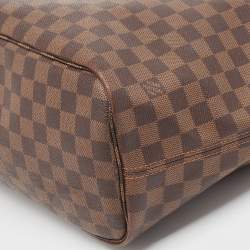 Louis Vuitton Damier Ebene Canvas Neverfull MM Bag