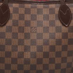 Louis Vuitton Damier Ebene Canvas Neverfull MM Bag