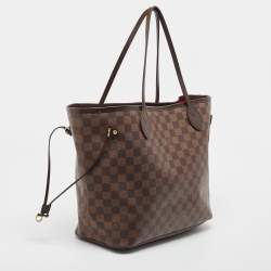 Louis Vuitton Damier Ebene Canvas Neverfull MM Bag