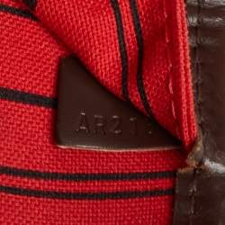 Louis Vuitton Damier Ebene Canvas Neverfull MM Bag