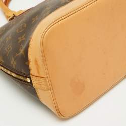 Pre Owned Louis Vuitton Monogram Canvas Alma PM Bag