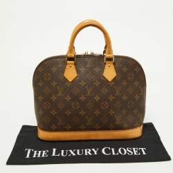 Pre Owned Louis Vuitton Monogram Canvas Alma PM Bag