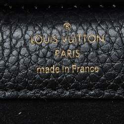 Pre Owned Louis Vuitton Black Damier Ebene Canvas Brittany Bag