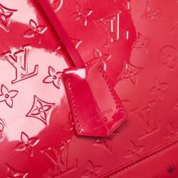 Louis Vuitton Rose Pop Monogram Vernis Alma GM Bag