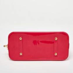 Louis Vuitton Rose Pop Monogram Vernis Alma GM Bag