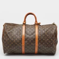 Pre Owned حقيبة لوي فيتون كيبال باندولير 55 كانفاس مونوغرامي