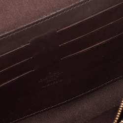 Pre Owned Louis Vuitton Amarante Monogram Vernis Rossmore MM Bag