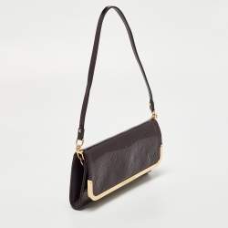 Pre Owned Louis Vuitton Amarante Monogram Vernis Rossmore MM Bag