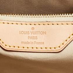 Louis Vuitton Citrine Monogram Vernis Brea MM Bag