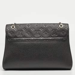 مملوكة مسبقًا حقيبة لوي فيتون سان جيرمين جلد أمبرين أسود مونوغرامي MM 