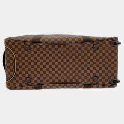 Pre Owned Louis Vuitton Brown Damier Ebene Canvas Monogram Neo Eole 65 Bag