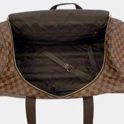 Pre Owned Louis Vuitton Brown Damier Ebene Canvas Monogram Neo Eole 65 Bag