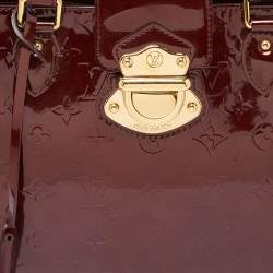 Louis Vuitton Amarante Monogram Vernis Melrose Avenue Bag