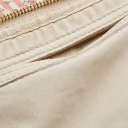 Pre Owned Louis Vuitton Rouge Croisette Mini Lin Canvas Speedy 30 Bag