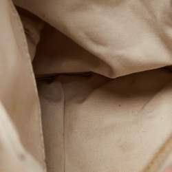 Pre Owned Louis Vuitton Rouge Croisette Mini Lin Canvas Speedy 30 Bag