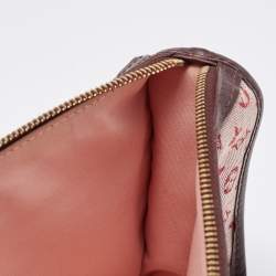 Pre Owned Louis Vuitton Cerise Mini Lin Monogram Kathleen Pochette Bag