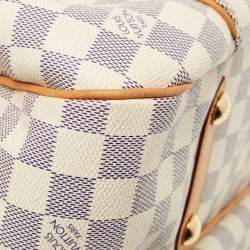 Pre Owned Louis Vuitton Damier Azur Canvas Galliera PM bag