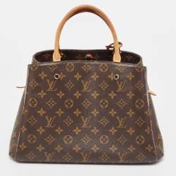 Pre Owned Louis Vuitton Monogram Canvas Montaigne BB Bag