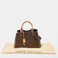 Pre Owned Louis Vuitton Monogram Canvas Montaigne BB Bag