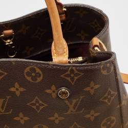 Pre Owned Louis Vuitton Monogram Canvas Montaigne BB Bag