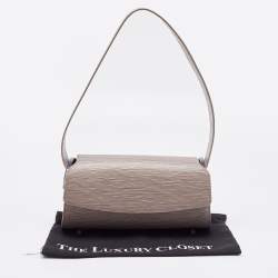 Pre Owned Louis Vuitton Lilac Epi Leather Nocturne PM Bag
