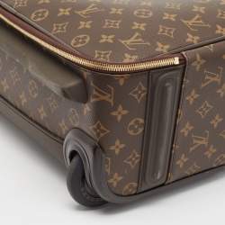 Pre Owned Louis Vuitton Monogram Canvas Business Pegase Legere 55 Luggage