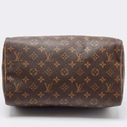 Pre Owned Louis Vuitton Monogram Canvas Speedy 30 Bag