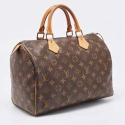 Pre Owned Louis Vuitton Monogram Canvas Speedy 30 Bag