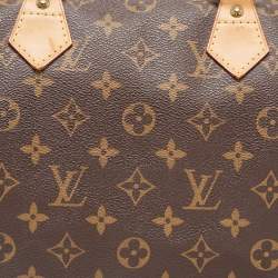 Pre Owned Louis Vuitton Monogram Canvas Speedy 30 Bag