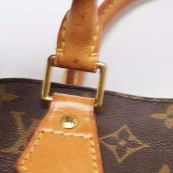 Pre Owned Louis Vuitton Monogram Canvas Sac Plat Tote