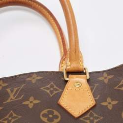 Pre Owned Louis Vuitton Monogram Canvas Sac Plat Tote