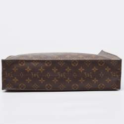 Pre Owned Louis Vuitton Monogram Canvas Sac Plat Tote