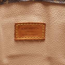 Pre Owned Louis Vuitton Monogram Canvas Sac Plat Tote