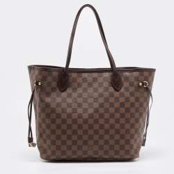 Louis Vuitton Damier Ebene Canvas Neverfull MM Bag