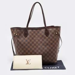 Louis Vuitton Damier Ebene Canvas Neverfull MM Bag
