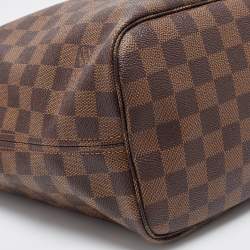 Louis Vuitton Damier Ebene Canvas Neverfull MM Bag