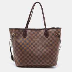 Louis Vuitton Damier Ebene Canvas Neverfull MM Bag
