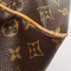 Louis Vuitton Brown Monogram Manhattan PM