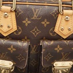 Louis Vuitton Brown Monogram Manhattan PM
