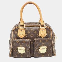Louis Vuitton Brown Monogram Manhattan PM
