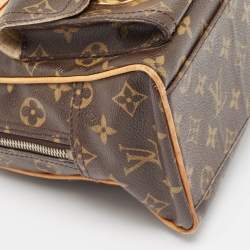 Louis Vuitton Brown Monogram Manhattan PM