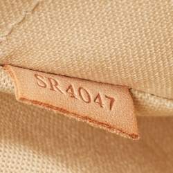 مملوكة مسبقًا Louis Vuitton Damier Azur Canvas Naviglio Crossbody Bag