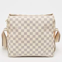مملوكة مسبقًا Louis Vuitton Damier Azur Canvas Naviglio Crossbody Bag